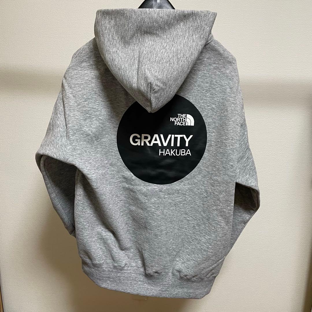 ノースフェイス GRAVITY白馬限定フーディ【Lサイズ】パーカー グレー