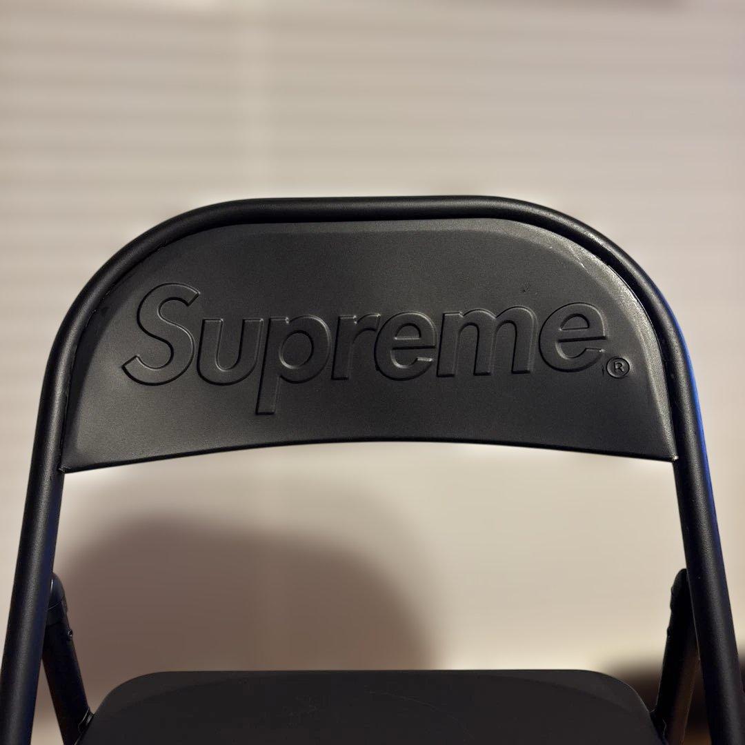椅子 supreme l Folding Chair Black