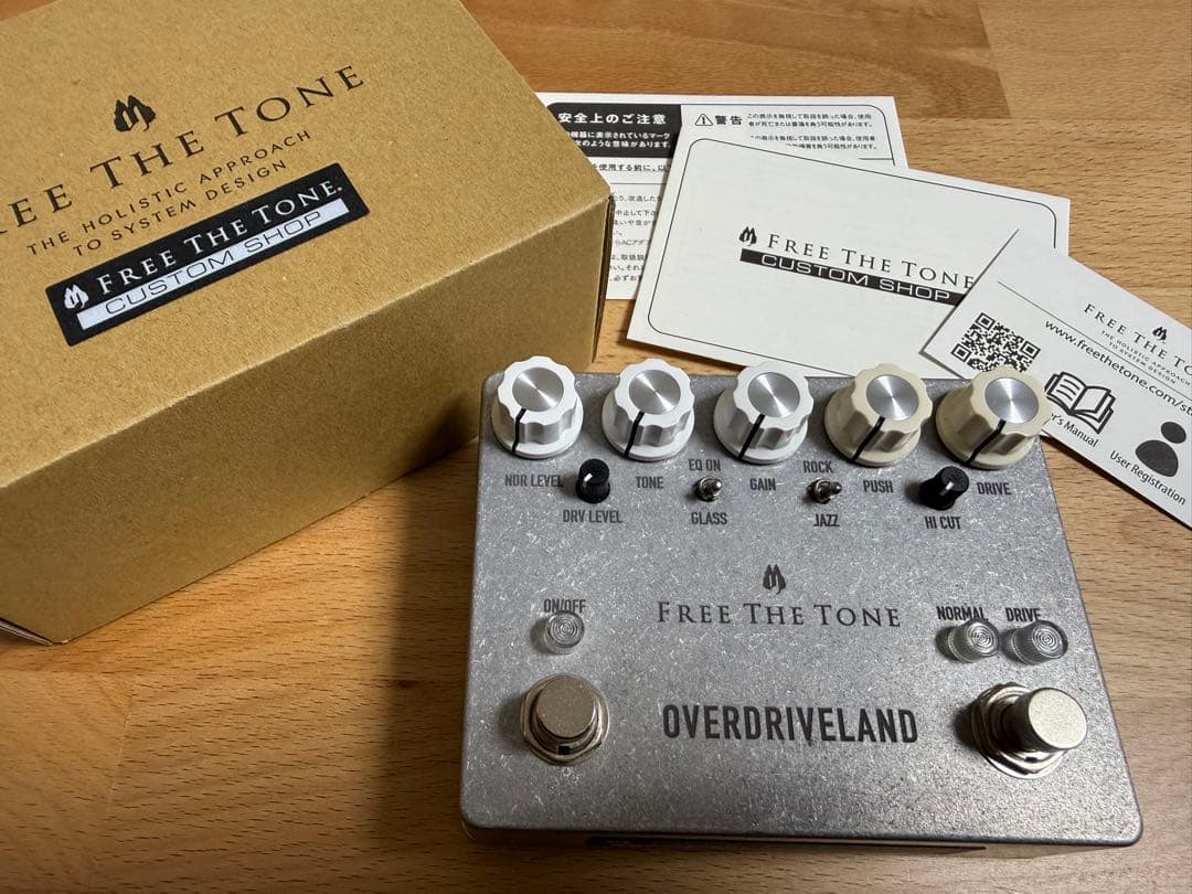 【美品】FREE THE TONE OVERDRIVELAND ODL-1-CS