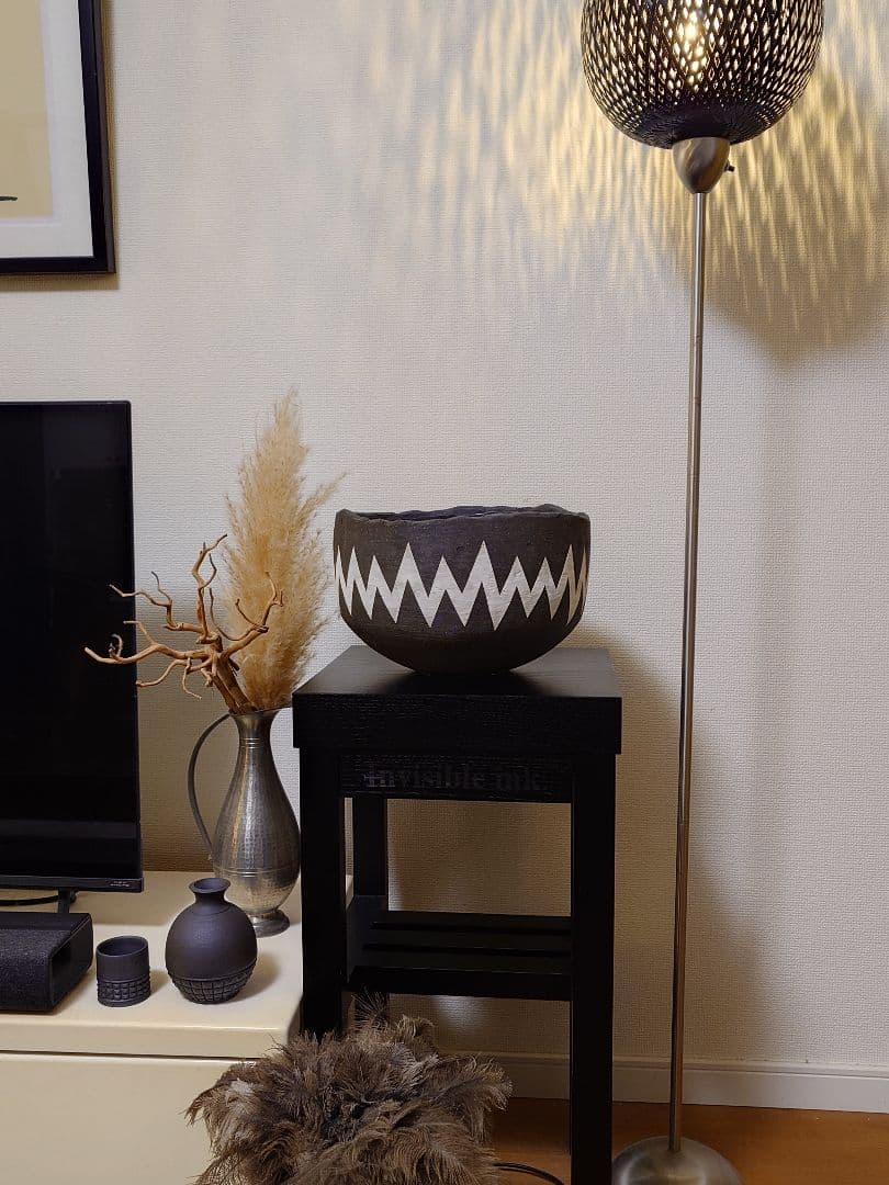 【超特大】 インビジブルインク invisible ink. 4500g　大鉢