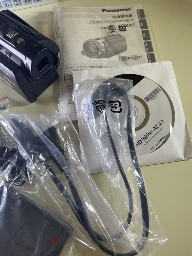 【ジャンク品】完動品Panasonic HC-X900M ビデオカメラ 64GB