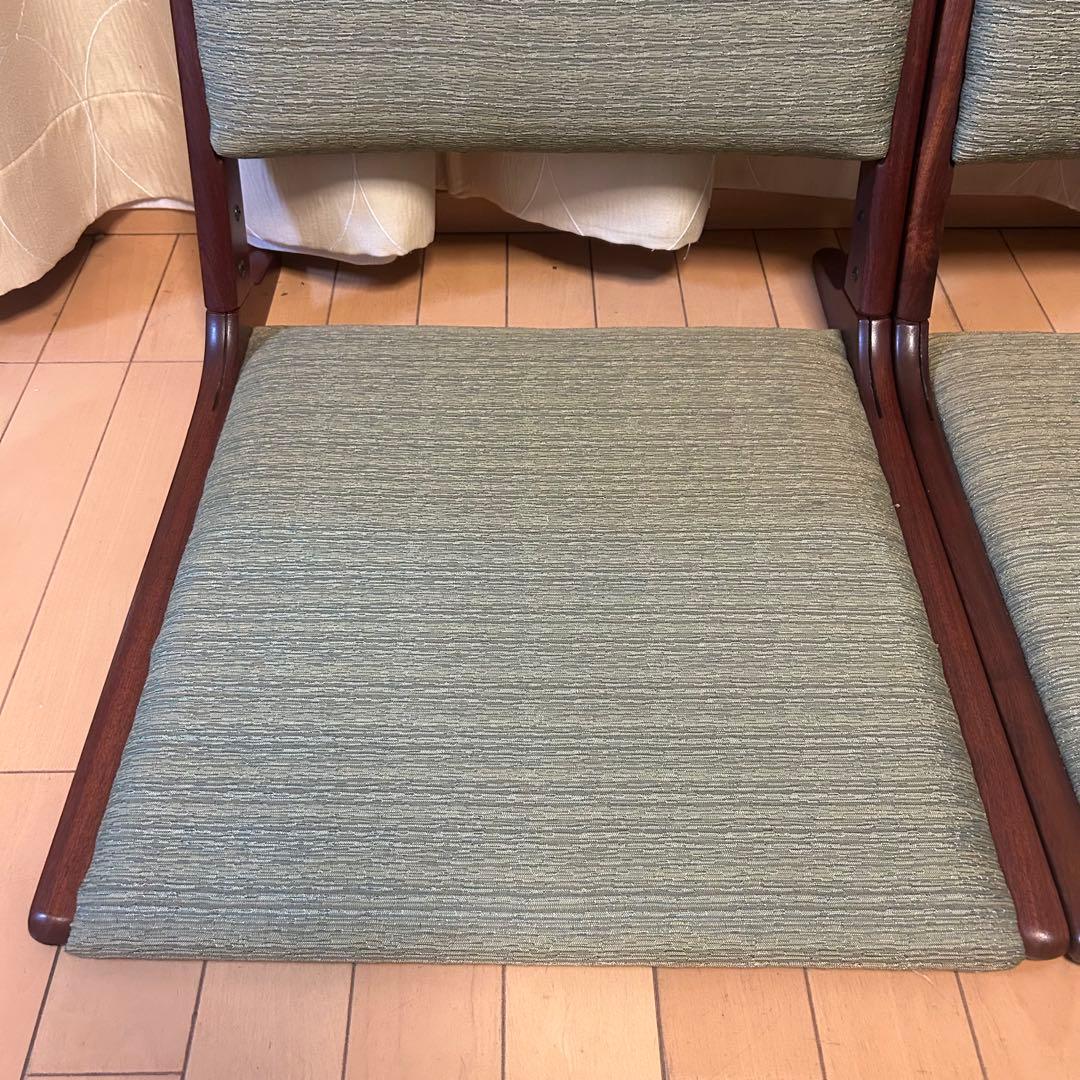 ☆美品☆ ☆2脚セット☆ マルニ木工　座椅子　maruni