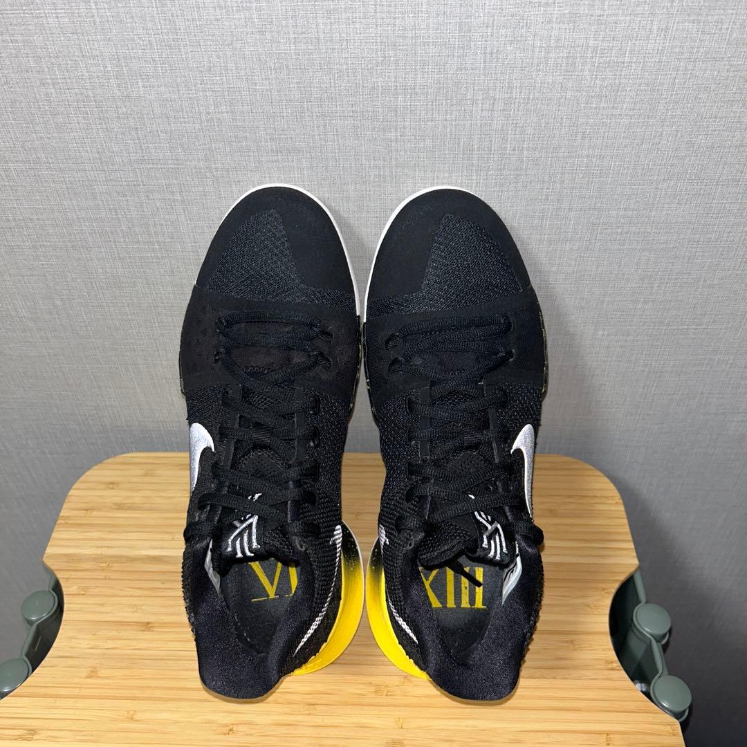 Kyrie3 カイリー3 バッシュ ブラック／イエロー9.5　激レア