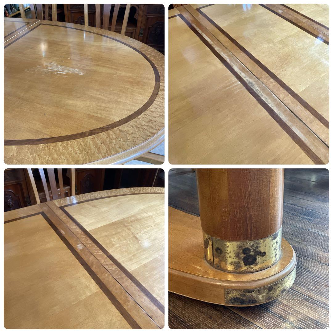 r208r124アメリカ ヴィンテージ Stanley ダイニングテーブルセット