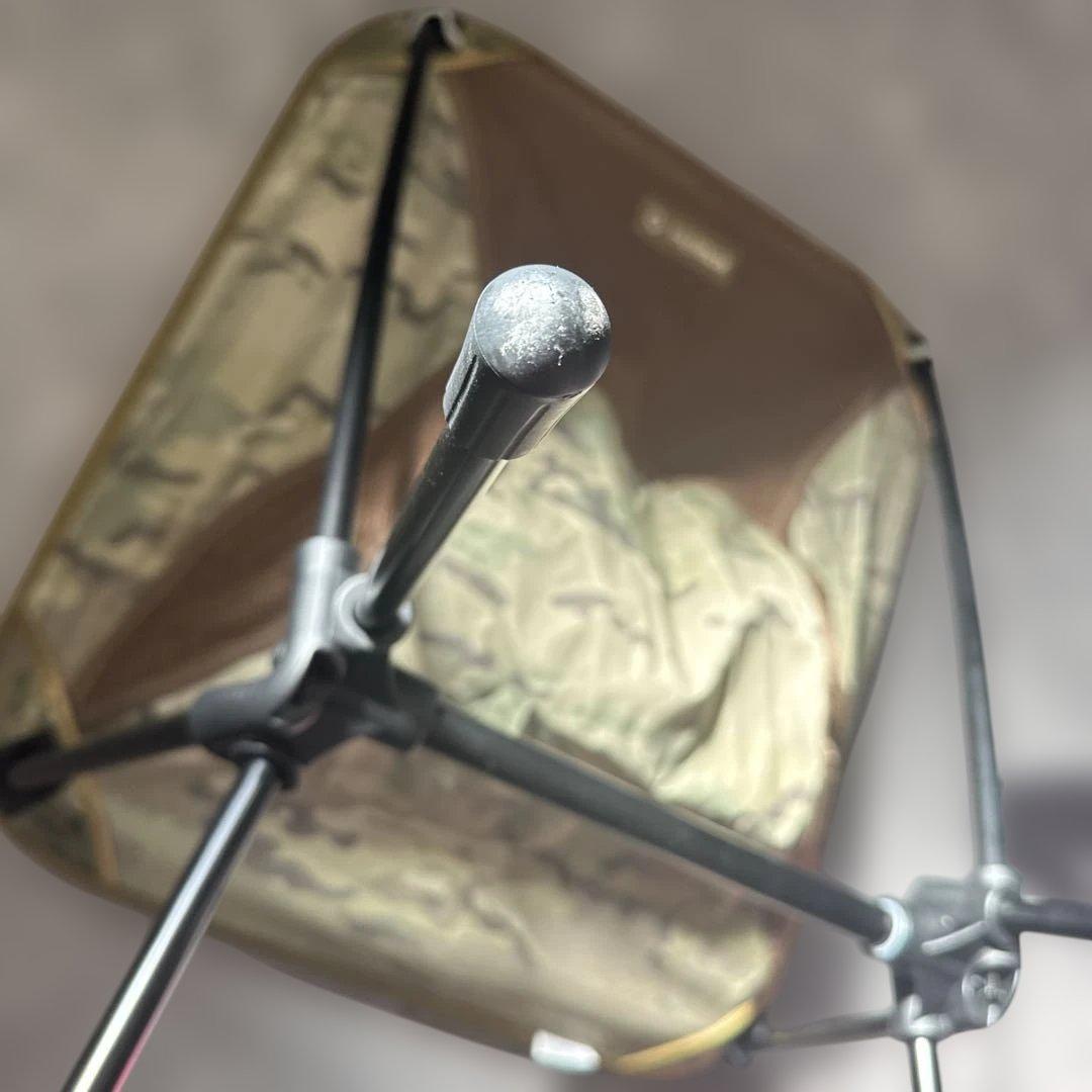 Helinox 迷彩柄 アウトドアチェア　美品