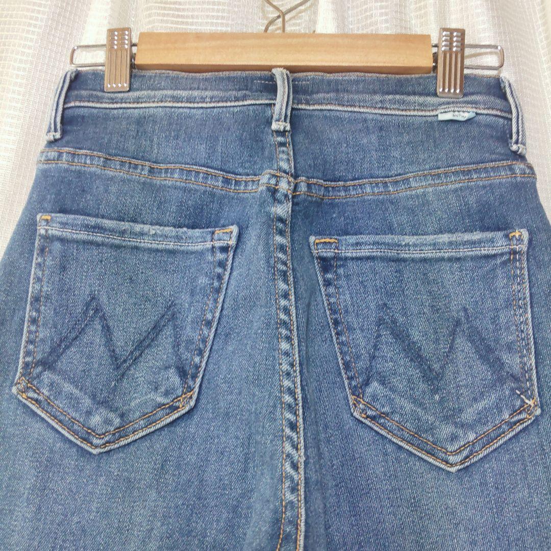 ぷらむ✦美品✦マザー/THE SWOONER ROLLER/S/デニム