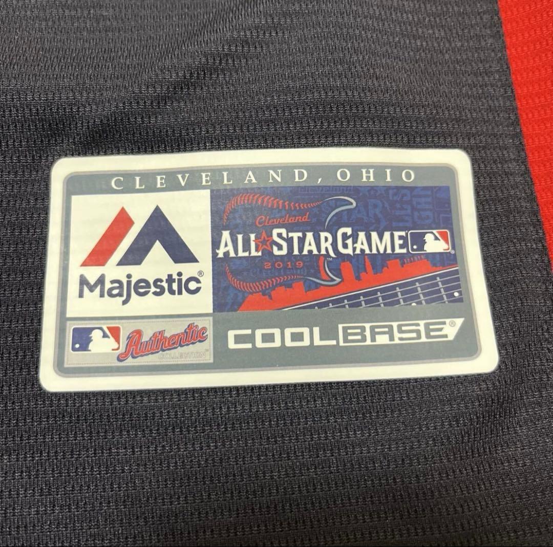 Majestic MLB ブリュワーズ イエリッチ オーセンティックユニフォーム