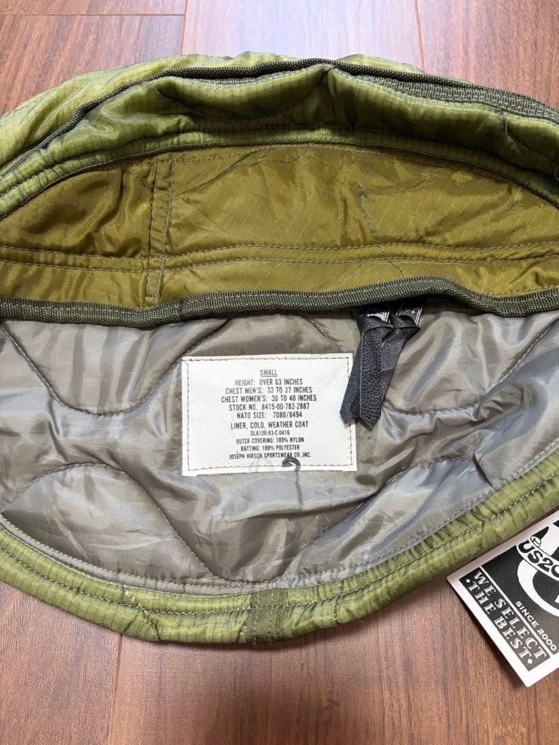 【新品】US M-65 Quilted Liner Body Bag 木村拓哉