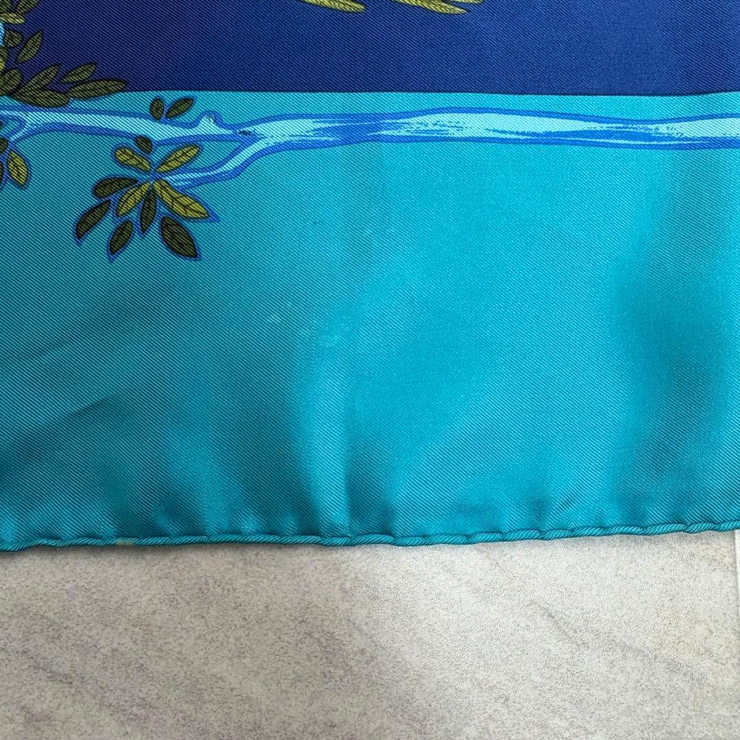 箱付き HERMES エルメス スカーフ カレ90 ANIMAL ALPHAET