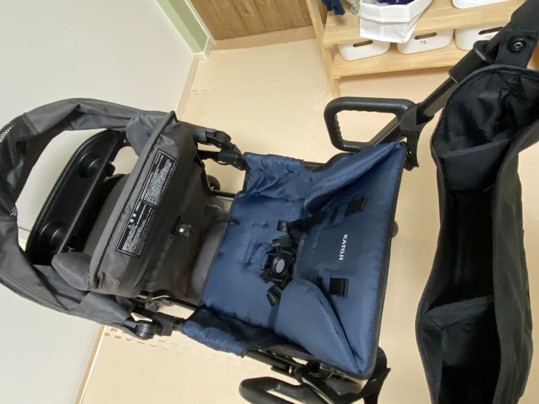 KATOJI カトージ　二人でゴー　2人乗りベビーカー グレー