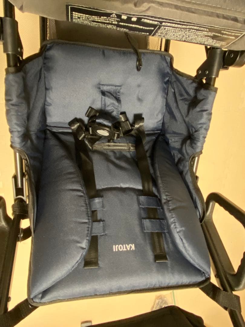 KATOJI カトージ　二人でゴー　2人乗りベビーカー グレー