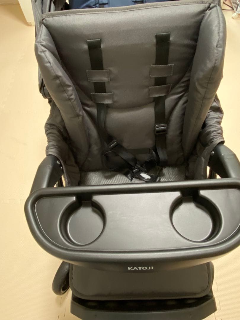 KATOJI カトージ　二人でゴー　2人乗りベビーカー グレー