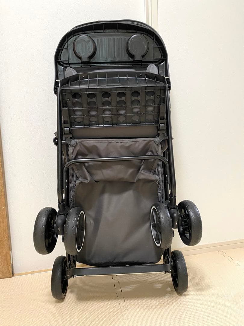 KATOJI カトージ　二人でゴー　2人乗りベビーカー グレー