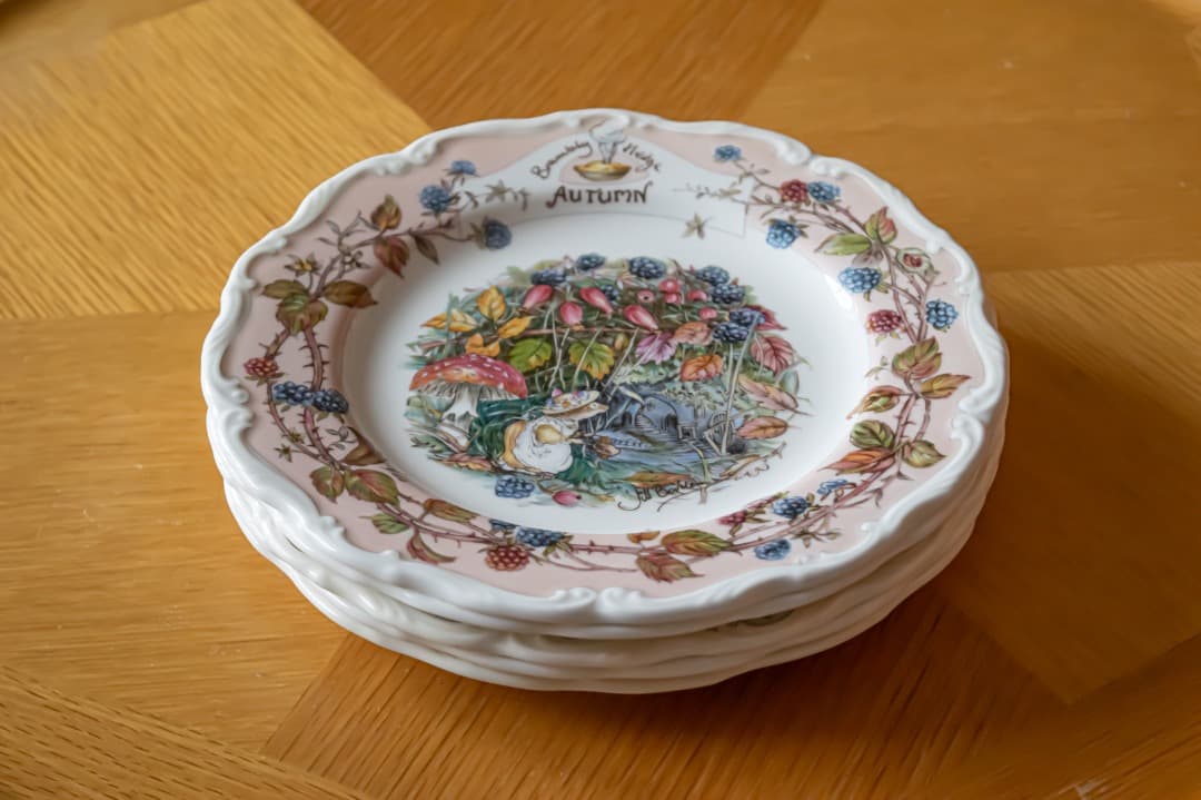 【最終値下】ロイヤルドルトン ブランベリーヘッジ 20.5cmプレート4枚＋２枚