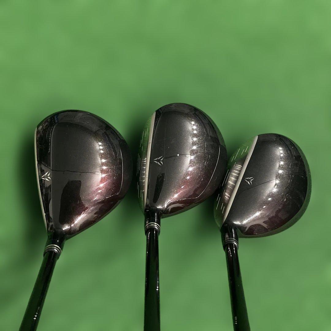 ダンロップ ゼクシオ フェアウェイ　2016年モデル　3本組