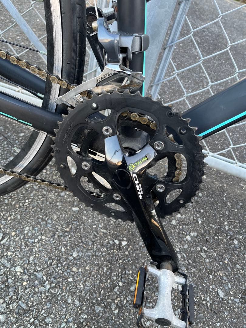 bianchi ROMA3 サイズ50 ブルホーンカスタム　claris