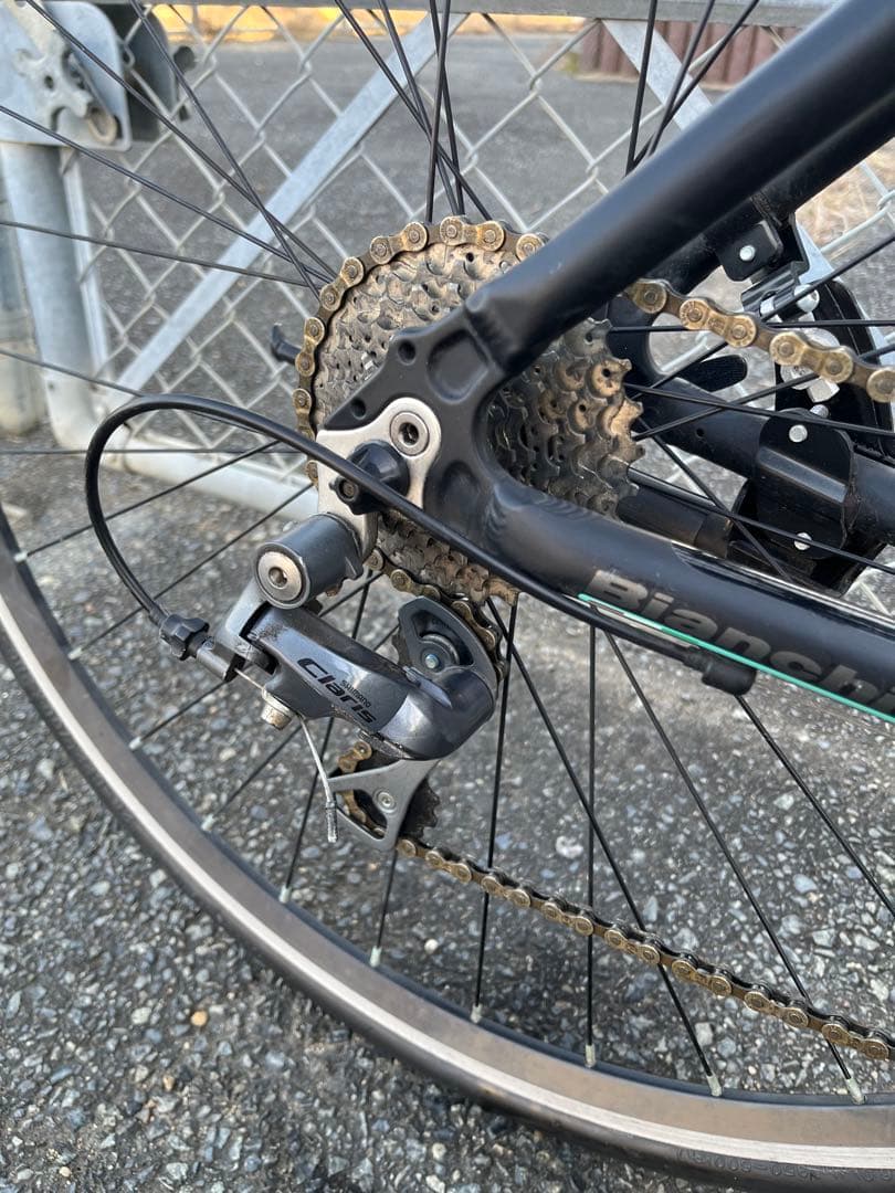 bianchi ROMA3 サイズ50 ブルホーンカスタム　claris