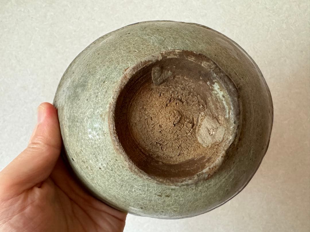 散歩星人さま専用　高麗三嶋茶碗　松沈金平棗　計2点