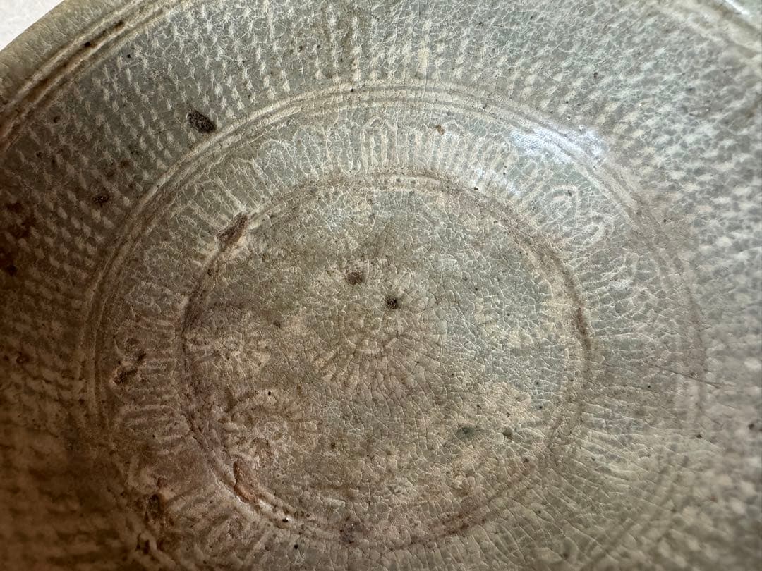 散歩星人さま専用　高麗三嶋茶碗　松沈金平棗　計2点