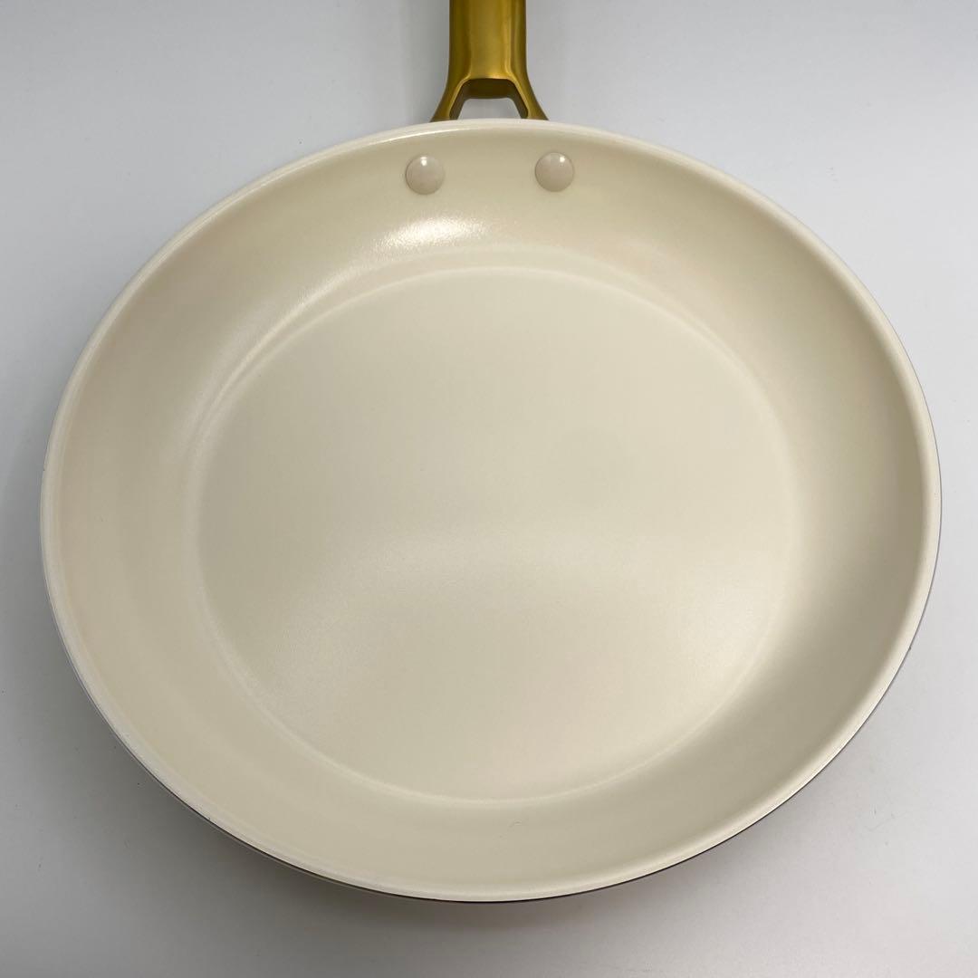 GREENPAN フライパンセット クリーム色・ピンク