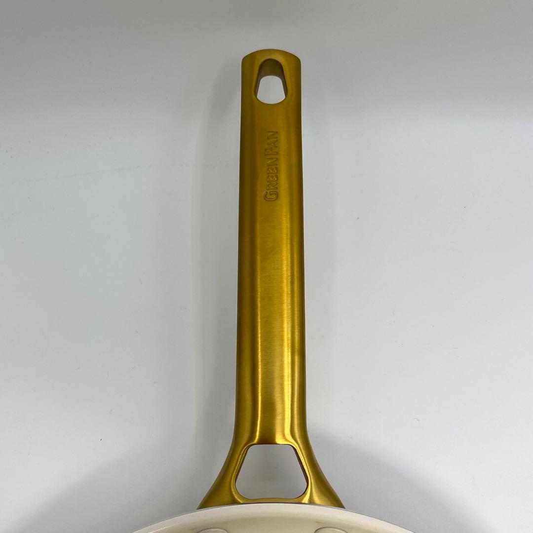 GREENPAN フライパンセット クリーム色・ピンク