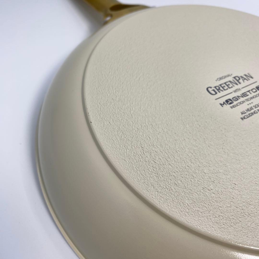 GREENPAN フライパンセット クリーム色・ピンク