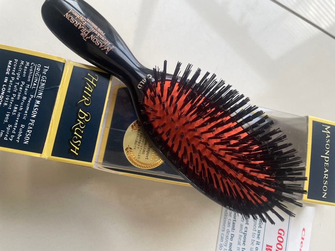 ヘアブラシ・コーム MASON PEARSON PURE BRISTLE CHILD POCKET