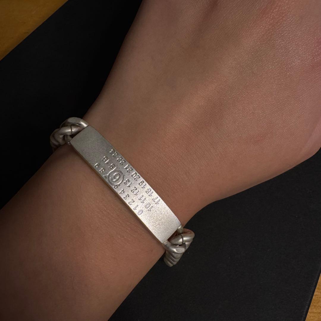 MM6 Maison Margiela （本体のみ)シルバーチェーンブレスレット