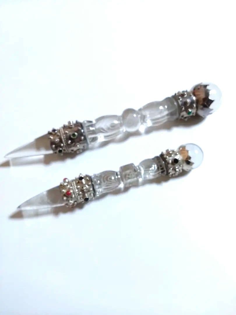 ガネーシュヒマール水晶クリスタルワンド２５cm 50万円