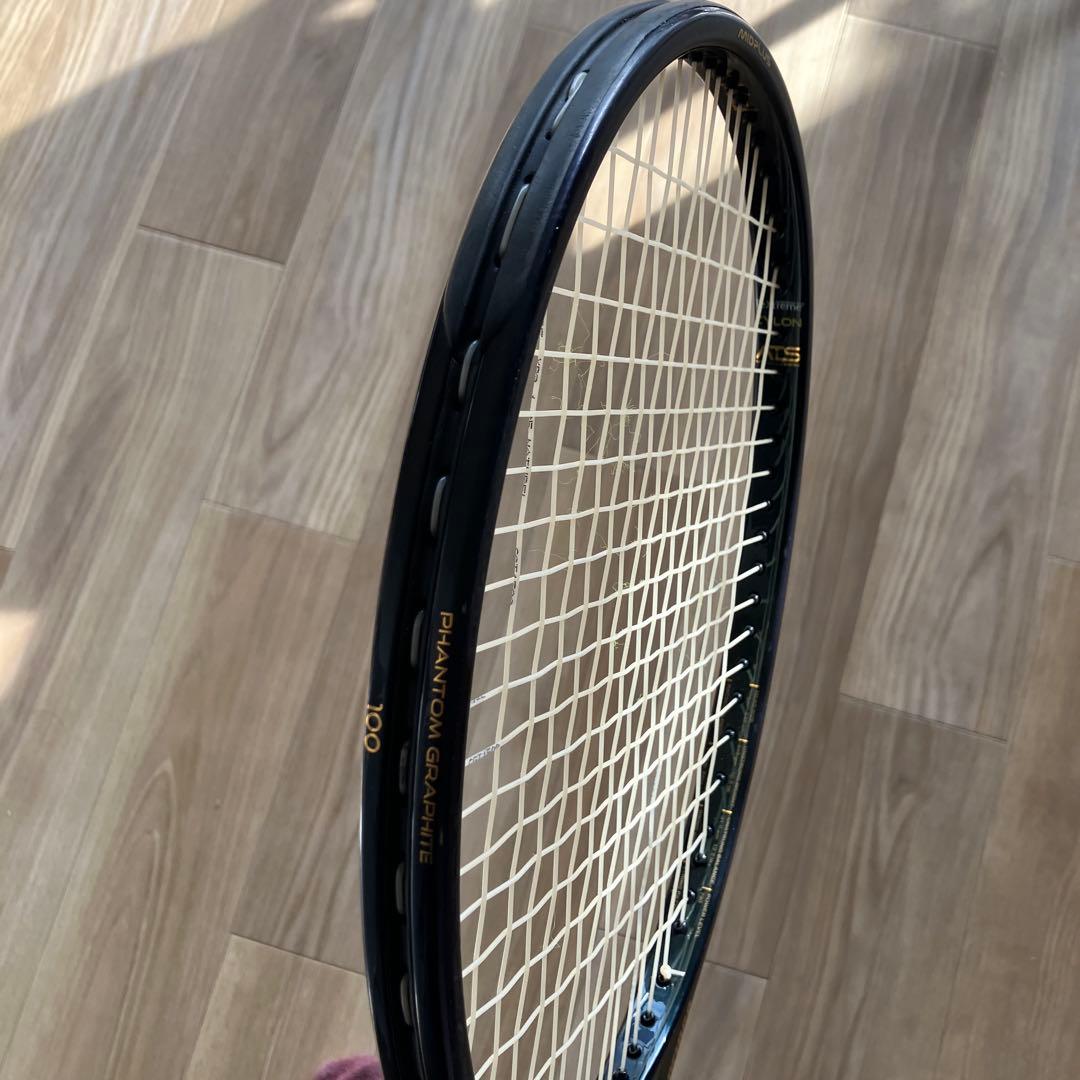 プリンスPHANTOM GRAPHITE 100 （G2）　【ガット張りたて】