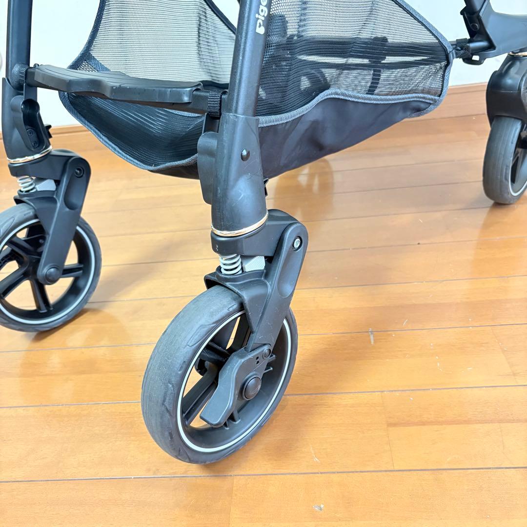 【美品・付属品完備】Pigeon ピジョン ベビーカー nautR ノートアール