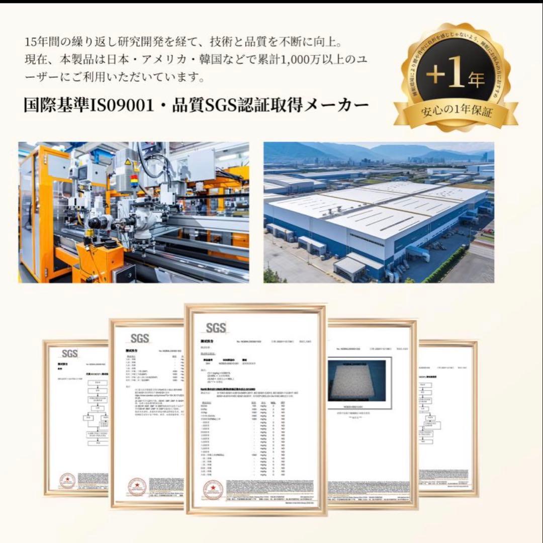 3Dエアファイバー マットレス キングサイズ