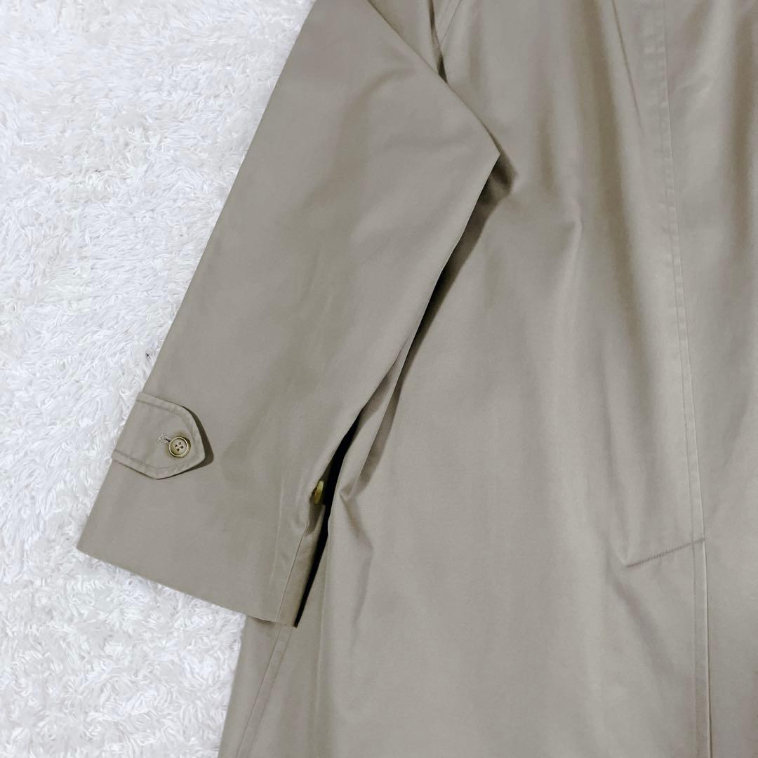 バーバリーズ✨ステンカラーコート ライナー ノバチェック ロング ベージュ M