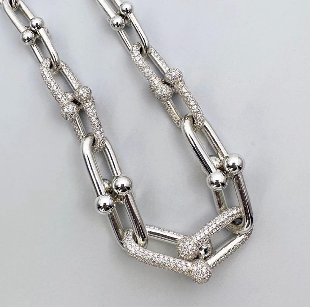 れんげ  最終値下【ダイヤ加工】ティファニー ハードウェア ネックレス