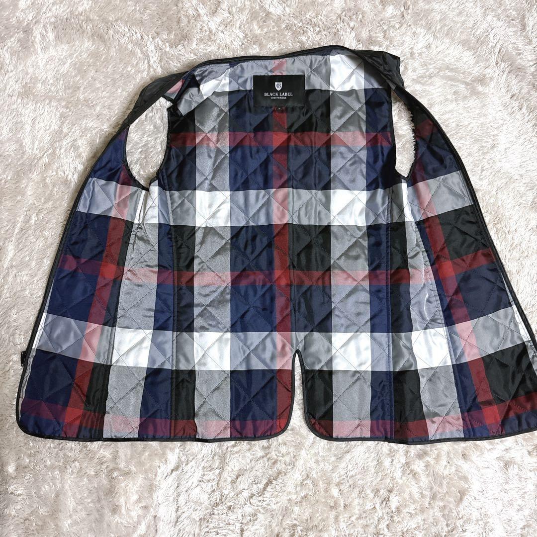 コウ　　ブラックレーベルクレストブリッジ　トレンチコート ブラックM