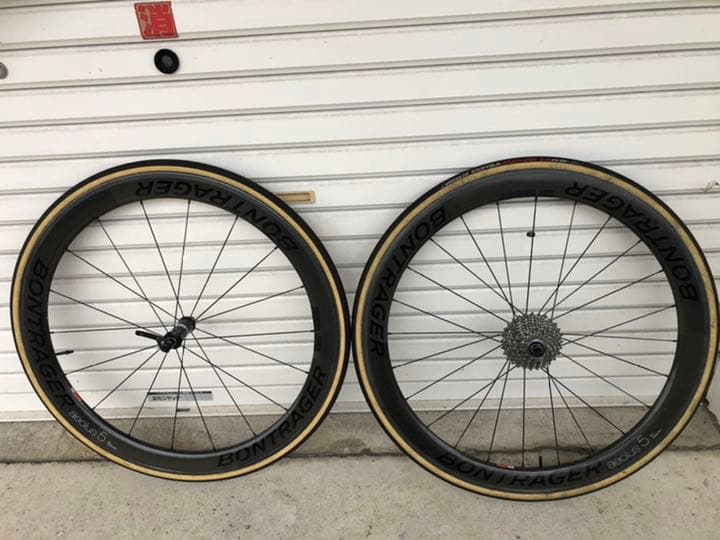 BONTRAGER aeolus5チューブラー　カーボンホイール