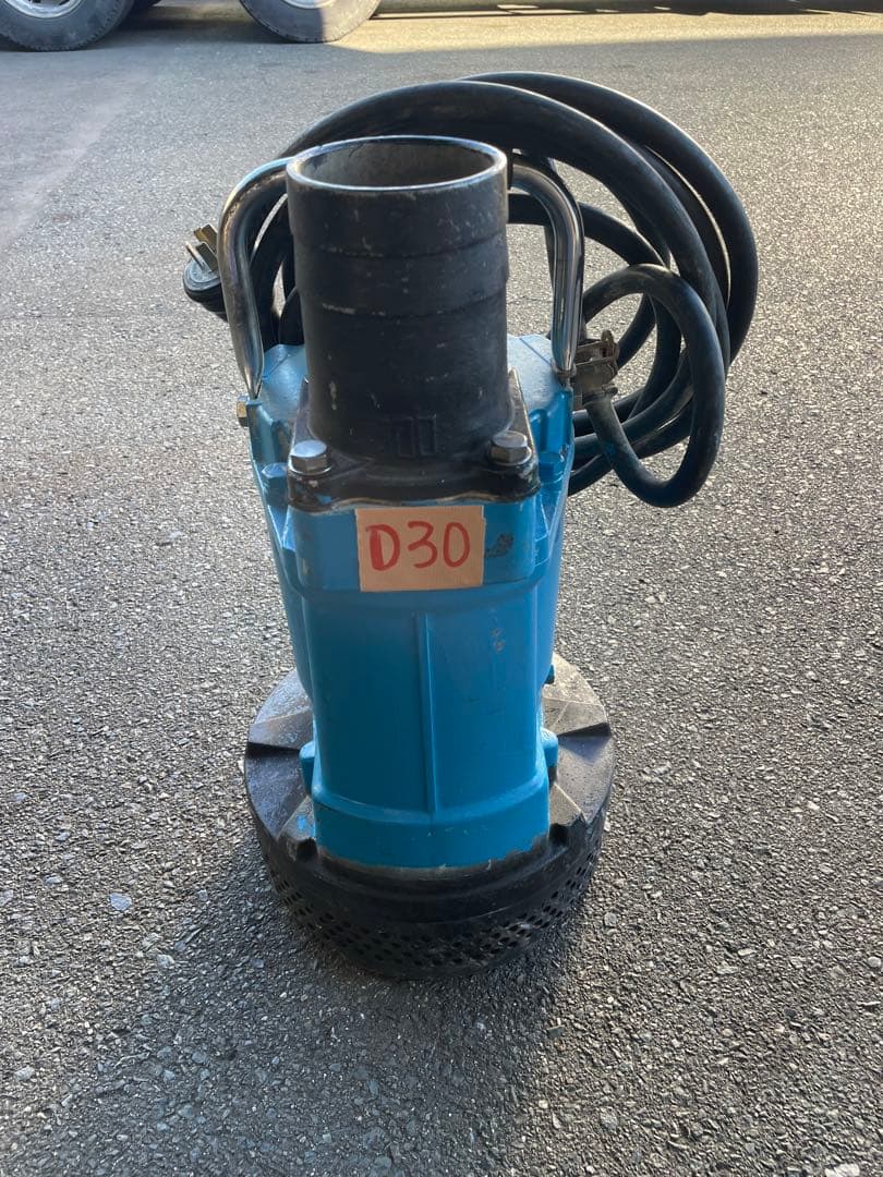 ツルミKTV3-55ハイスピンポンプ工事排水用5.5Kw 200V 50Hz