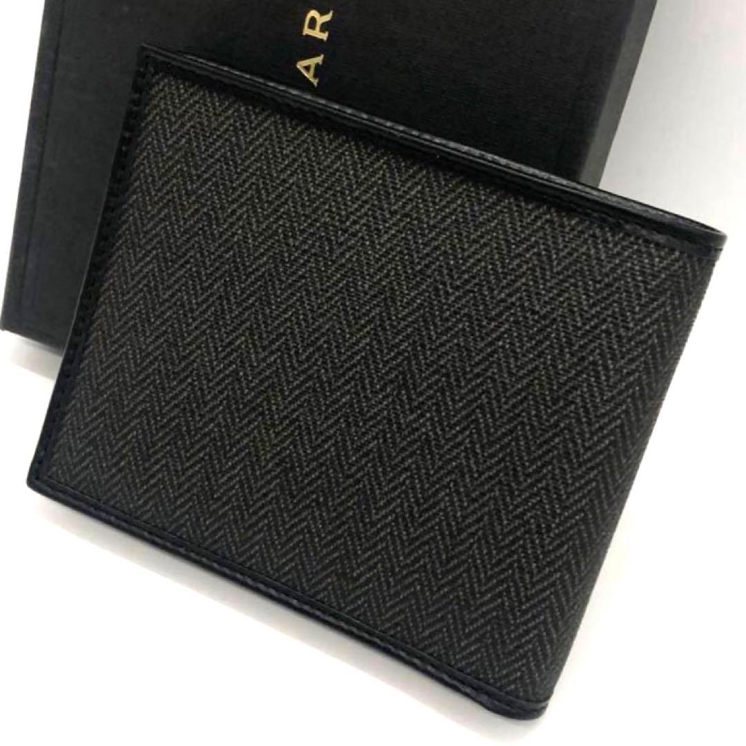 未使用✨ブルガリ レザー　二つ折り財布