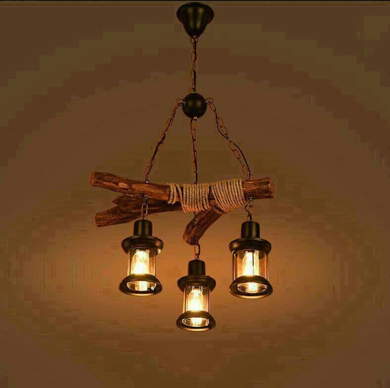 アメリカ式鉄工芸 クラシックシャンデリア 照明 カントリー雰囲気 ランプ新品3