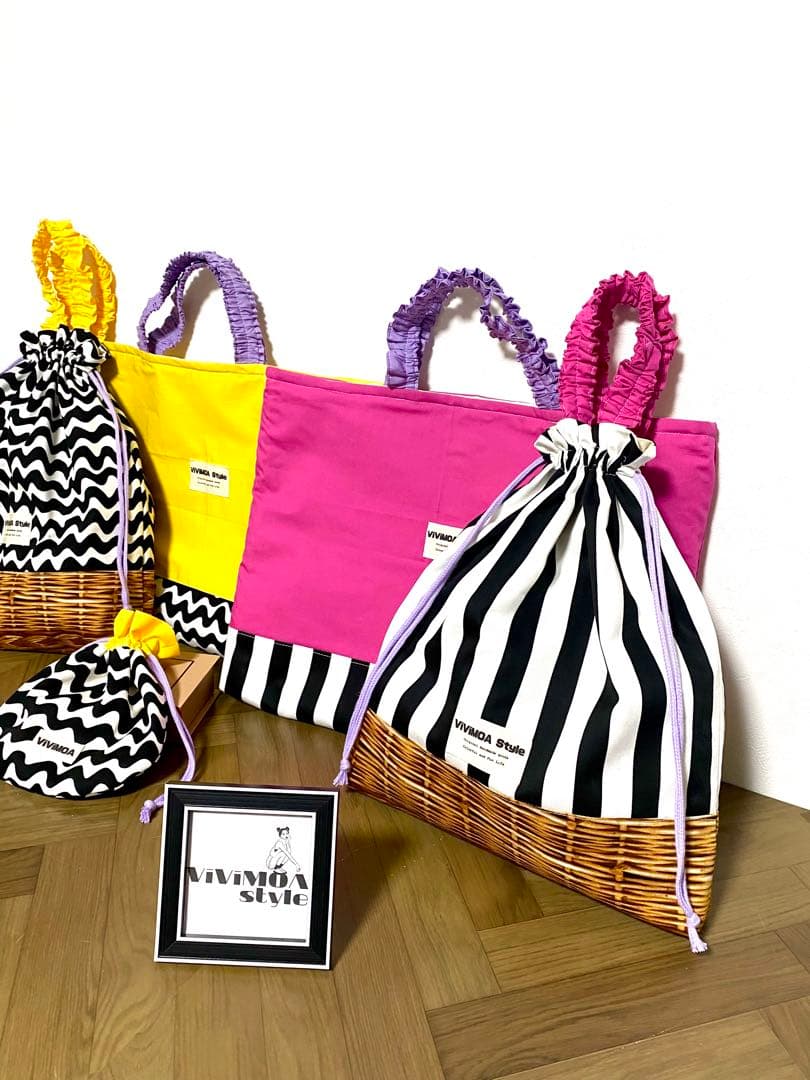 専用　オーダー商品　入園入学セット　バッグ　巾着袋　お弁当袋　7点