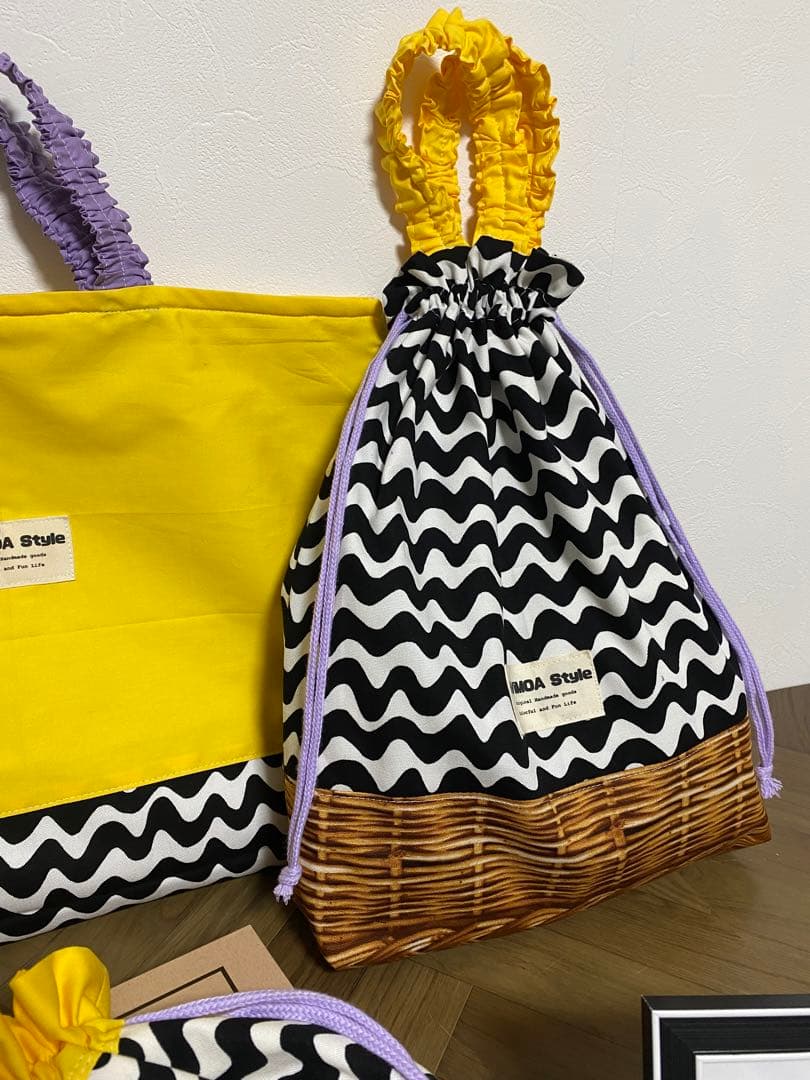 専用　オーダー商品　入園入学セット　バッグ　巾着袋　お弁当袋　7点