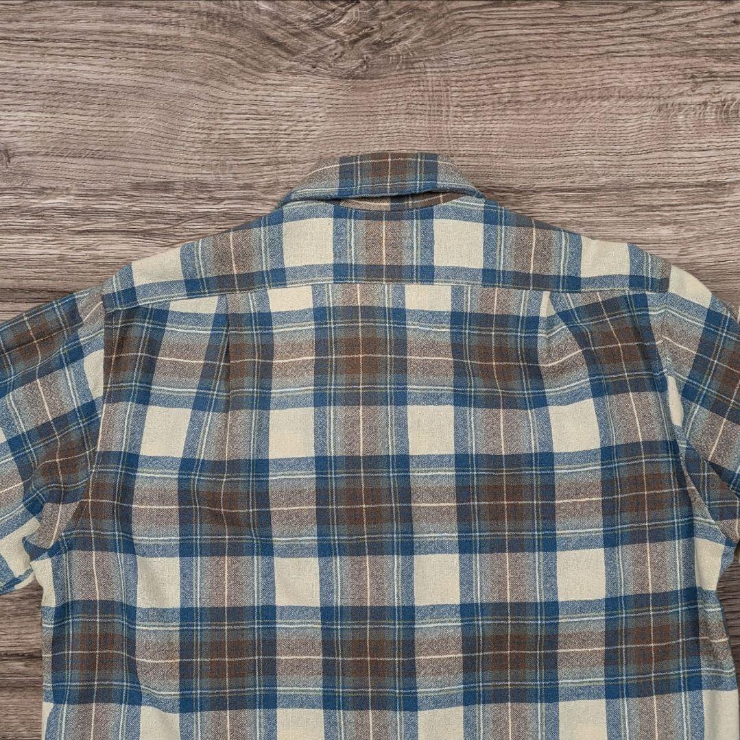 ✸70's✸PENDLETON✸ボードシャツ✸アメリカ製✸ Mサイズ✸ネルシャツ