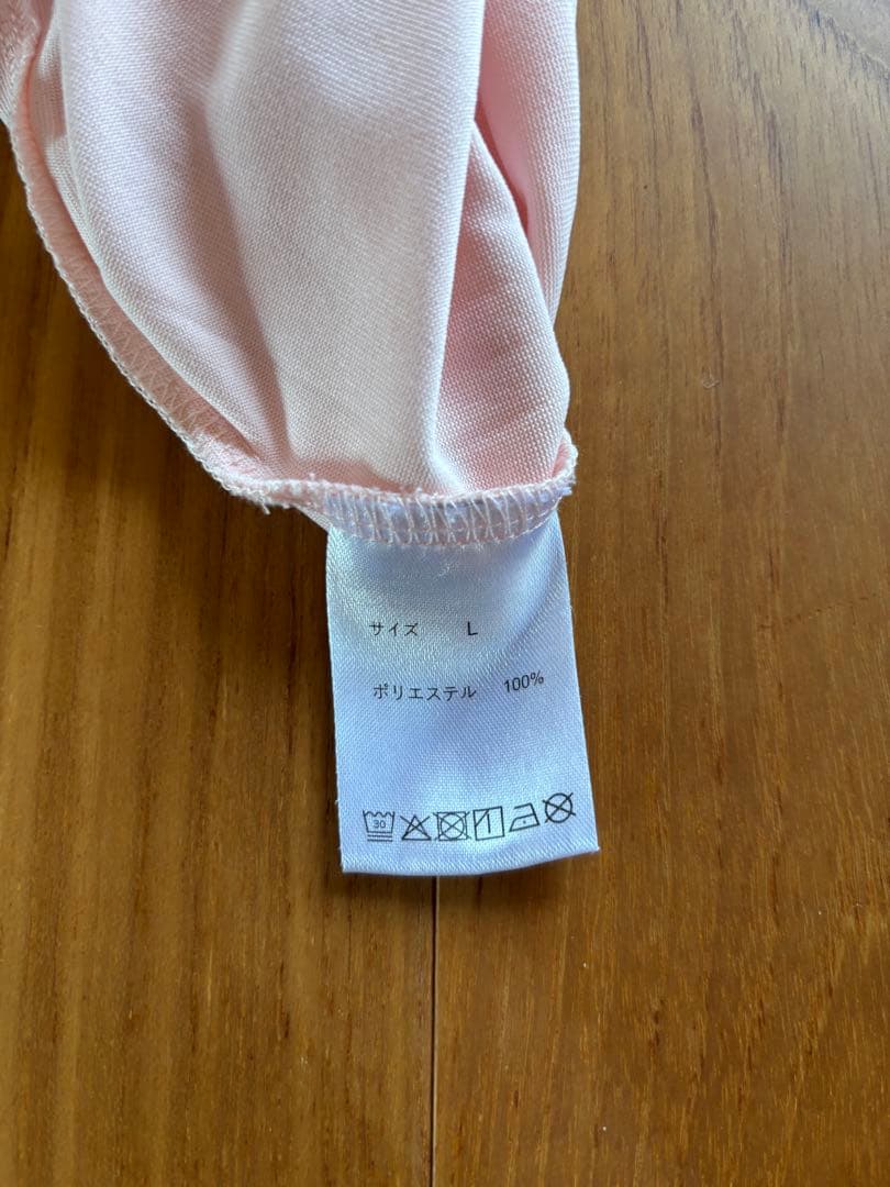 【TENTIAL】新品！ワンピース　ルームウェア　ピンク　Lサイズ