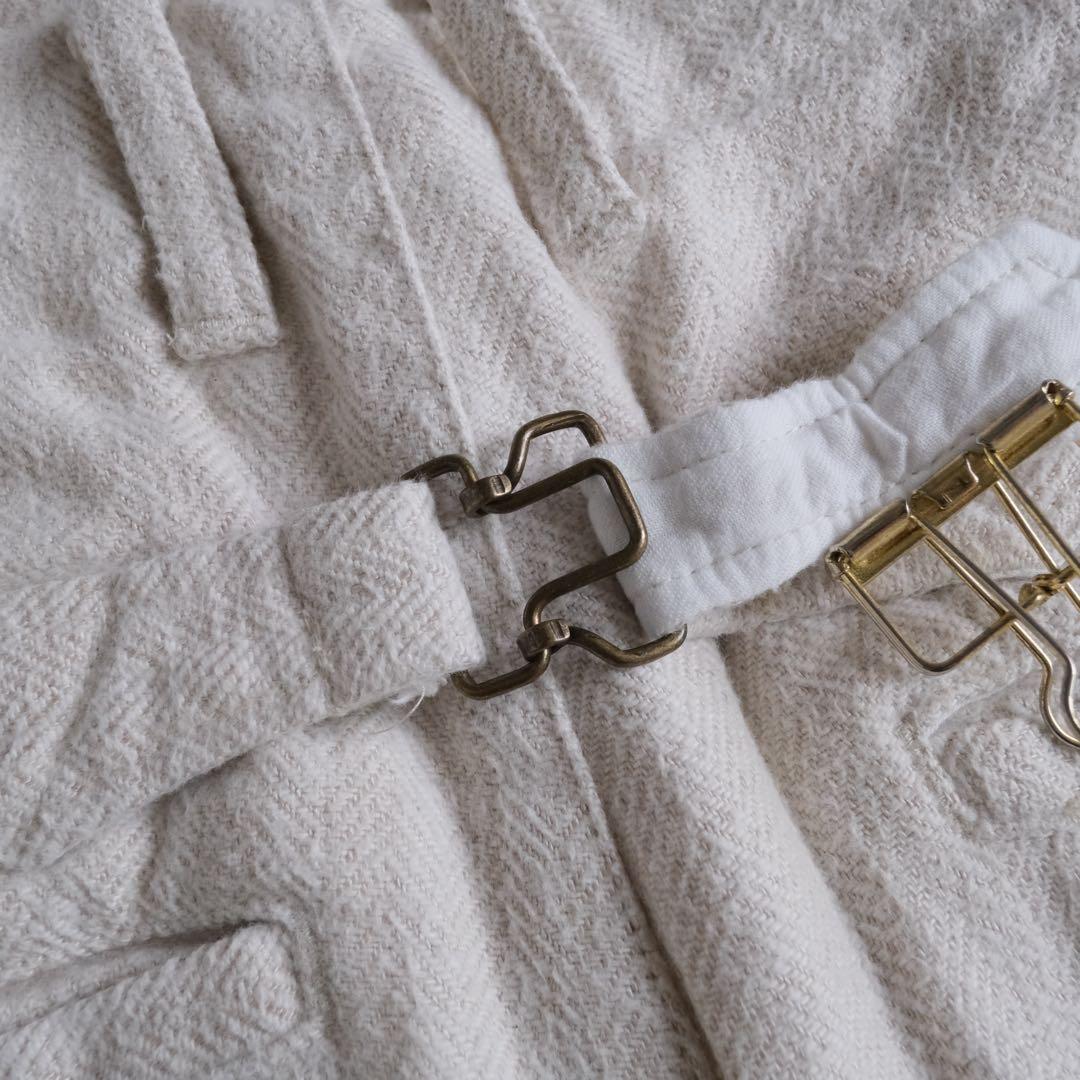 nest Robe CONFECT 日本製 コットンリネンパンツ オフホワイト