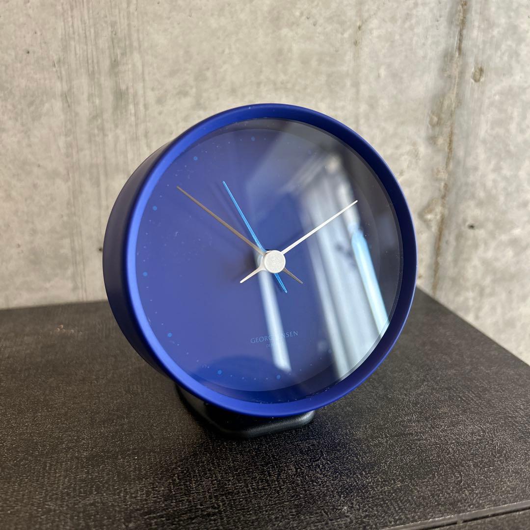 美品　ジョージジェンセン　時計　コッペル　10cm スタンド付き