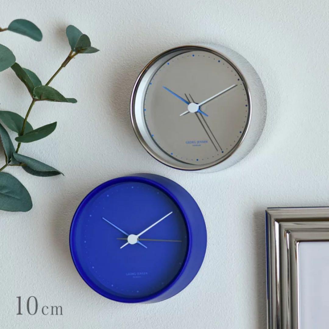 美品　ジョージジェンセン　時計　コッペル　10cm スタンド付き