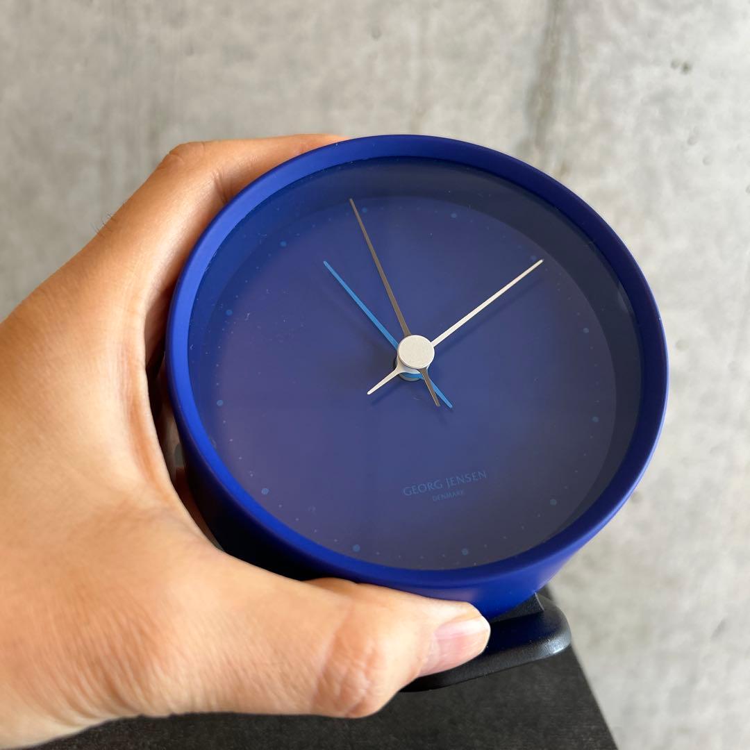 美品　ジョージジェンセン　時計　コッペル　10cm スタンド付き