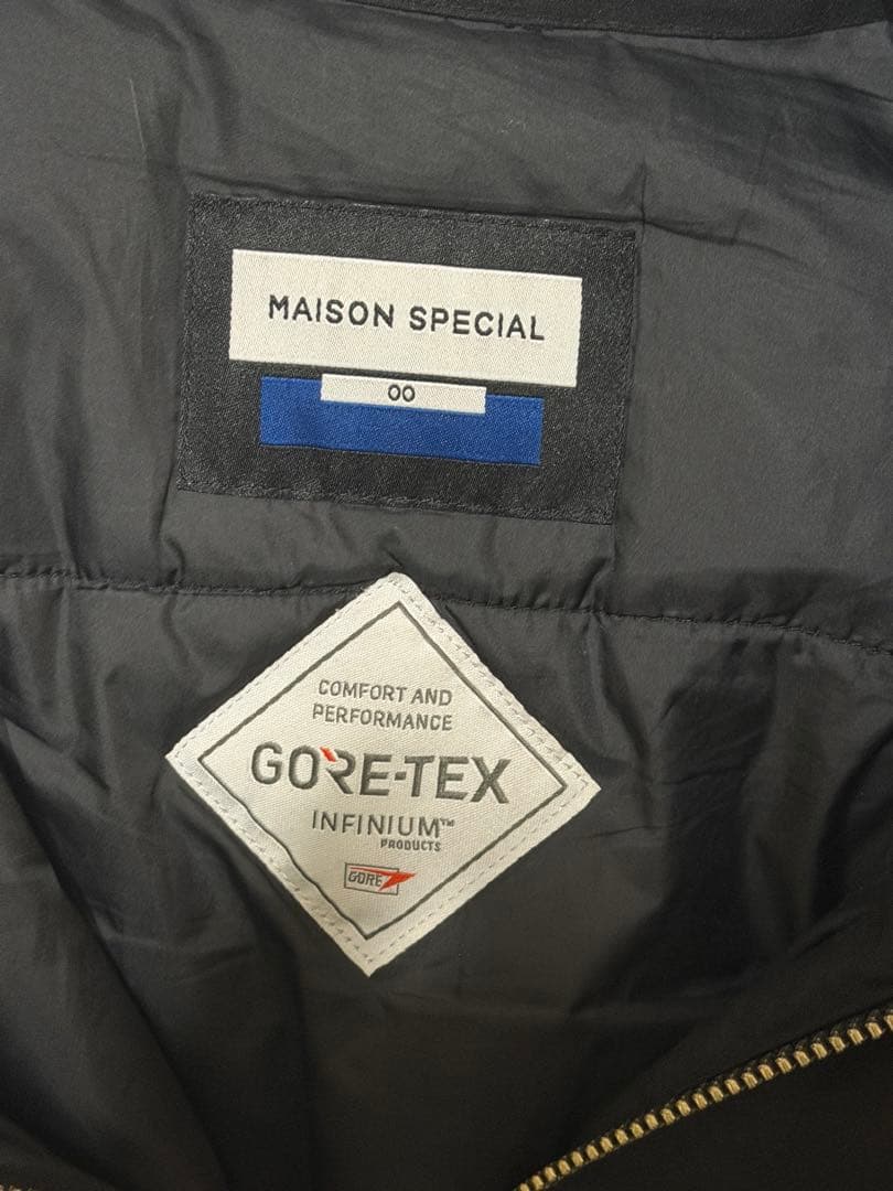 メゾンスペシャル　ゴアテックスプライムオーバースタンドカラーブルゾン　00