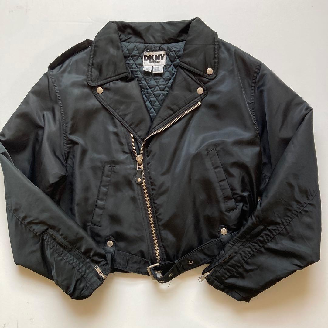 ジャケット・アウター vintage 90s DKNY MA-1 type riders jkt cj