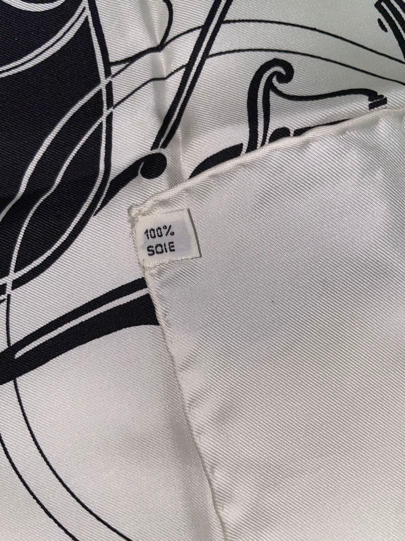 HERMES　スカーフ カレ90　エクスリブリス 馬車